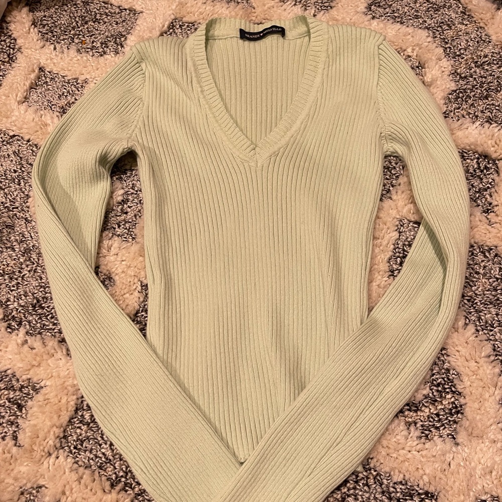 Brandy Melville Long sleeve V Neck